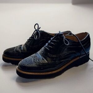 Classic Black Brogue women’s Shoes